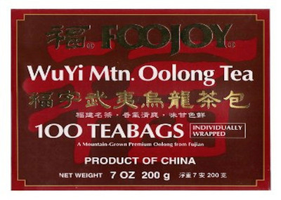 Foojoy WUYI Oolong 100 tea bags