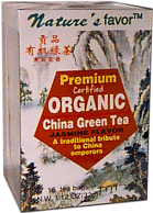 Nature's favor Jasmin Organic Green Tea, 16 bags