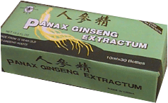 Panax Ginseng Extract, GREEN BOX 30x10 ml