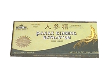 Panax Ginseng Extract, alcohol  free, 10 x 10 ml
