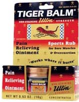 Tiger Balm Ointment, ultra strength, non-staining, 18 grams, 0.63 oz